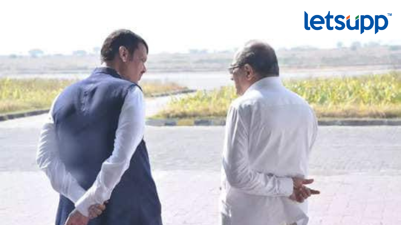 शिर्डी विमानतळावर फडणवीस आणि विखेंमध्ये गुप्त चर्चा; सत्यजित ताबेंबद्दल खलबतं? Marathon (4)