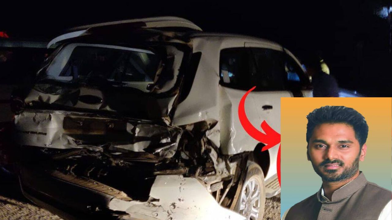 आमदार योगेश कदम यांच्या वाहनाला भीषण अपघात Untitled Design (21)