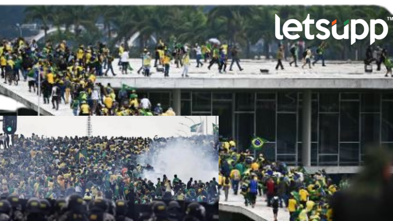 ब्राझीलमध्ये राजकीय संकट?, संसद, सुप्रीम कोर्ट, राष्ट्रपती भवनावर आंदोलकांचा हल्ला Brazil Ready