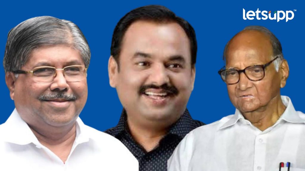 Chandrakant Patil Sharad Pawar Prashant Jagtap