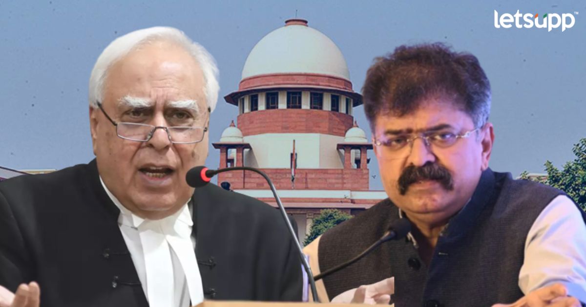 jitendra awhad & kapil sibal