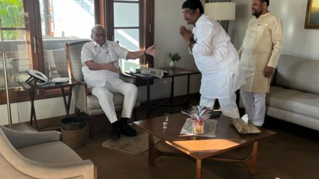 Sharad Pawar Ravindra Dhangekar
