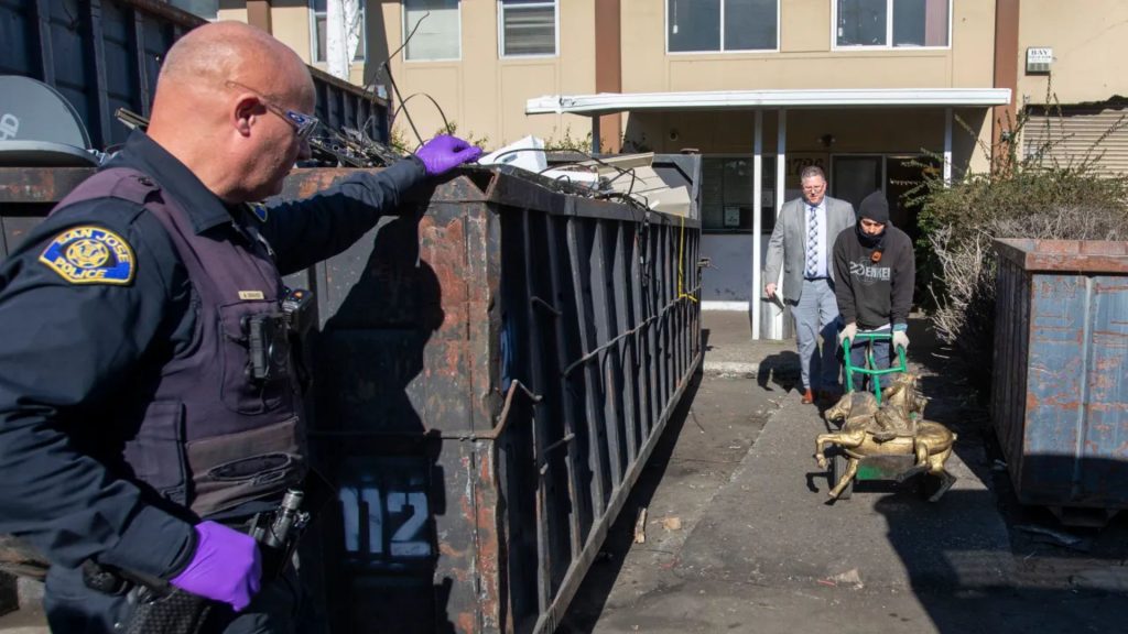 Shivaji Maharaj Statue Stolen Found