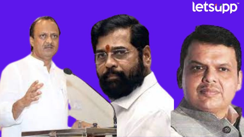 Eknath Shinde Ajit Pawar Devendra Fadanvis 2