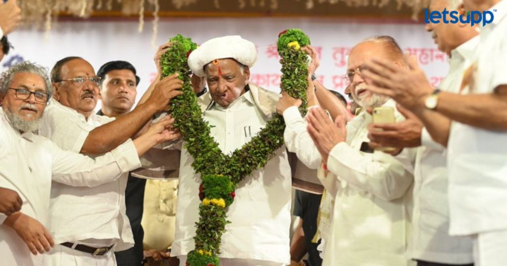 Sharad Pawar in Dehu