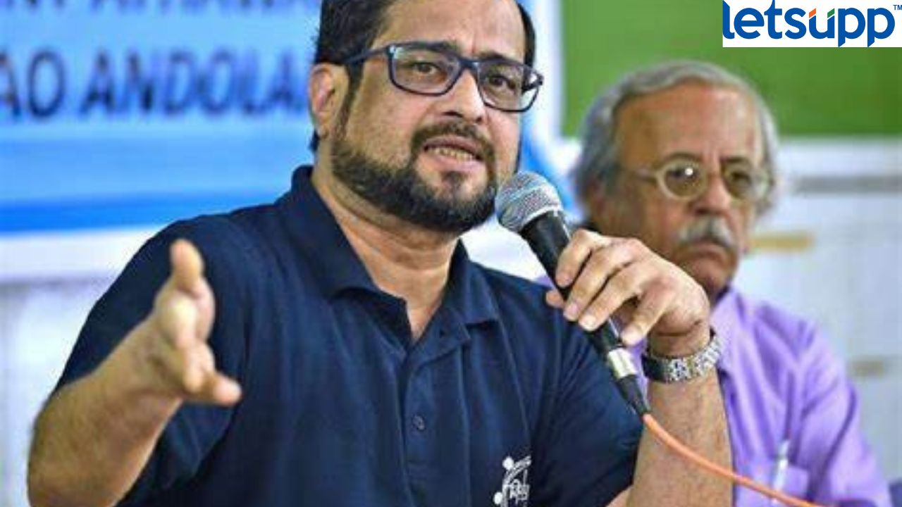 Nikhil Wagle पुण्यात भाजप कार्यकर्त्यांची अरेरावी : ज्येष्ठ पत्रकार निखिल वागळे यांची गाडी फोडली