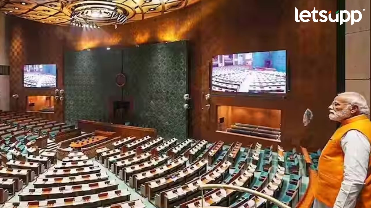 Central Vista : नव्या संसद भवनाच्या लोकार्पणाचा मुहुर्त ठरला, पंतप्रधान मोदींच्या हस्ते होणार उद्घाटन Untitled Design (3)