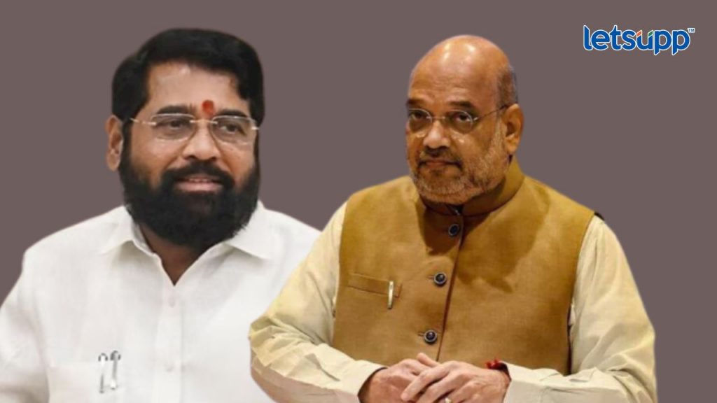 Eknath Shinde Amit Shah