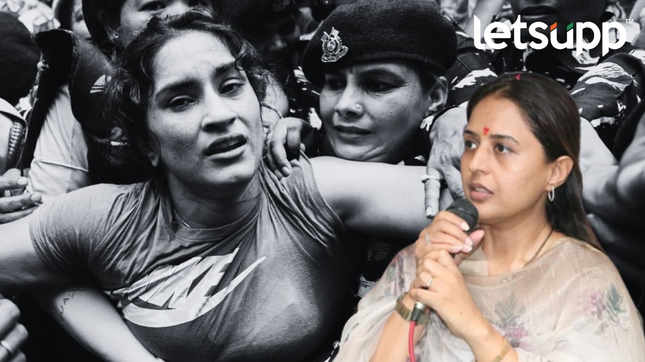 Wrestlers Protest : भाजपची एक तरी महिला खासदार बोलली…. प्रीतम मुंडेंचे धाडस Pritam Munde