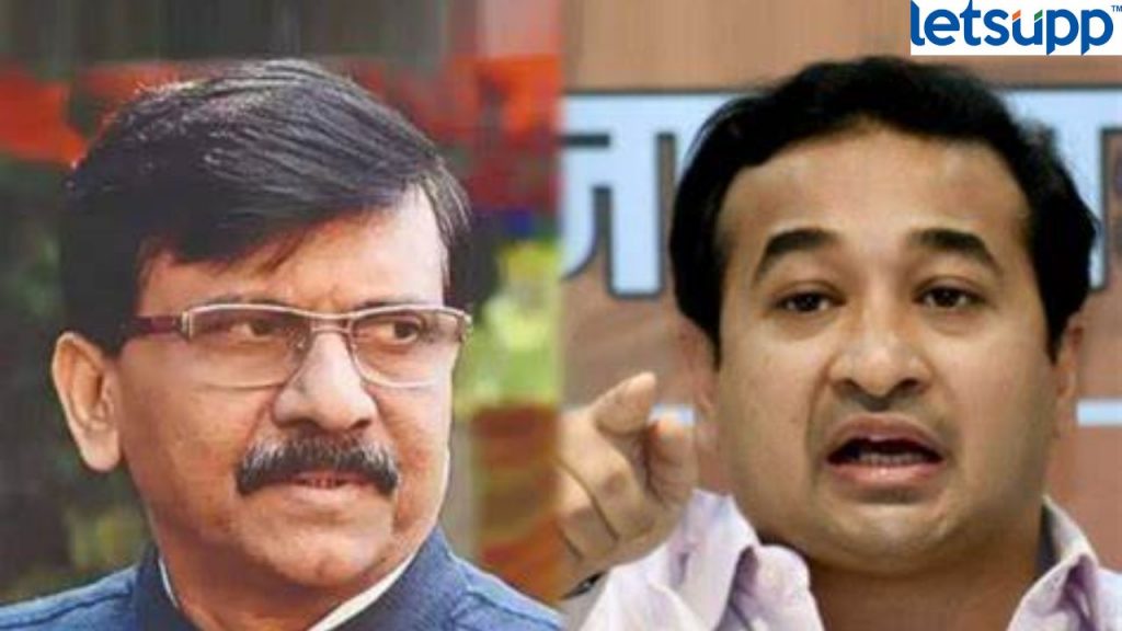 Sanjay Raut And Nilesh Rane