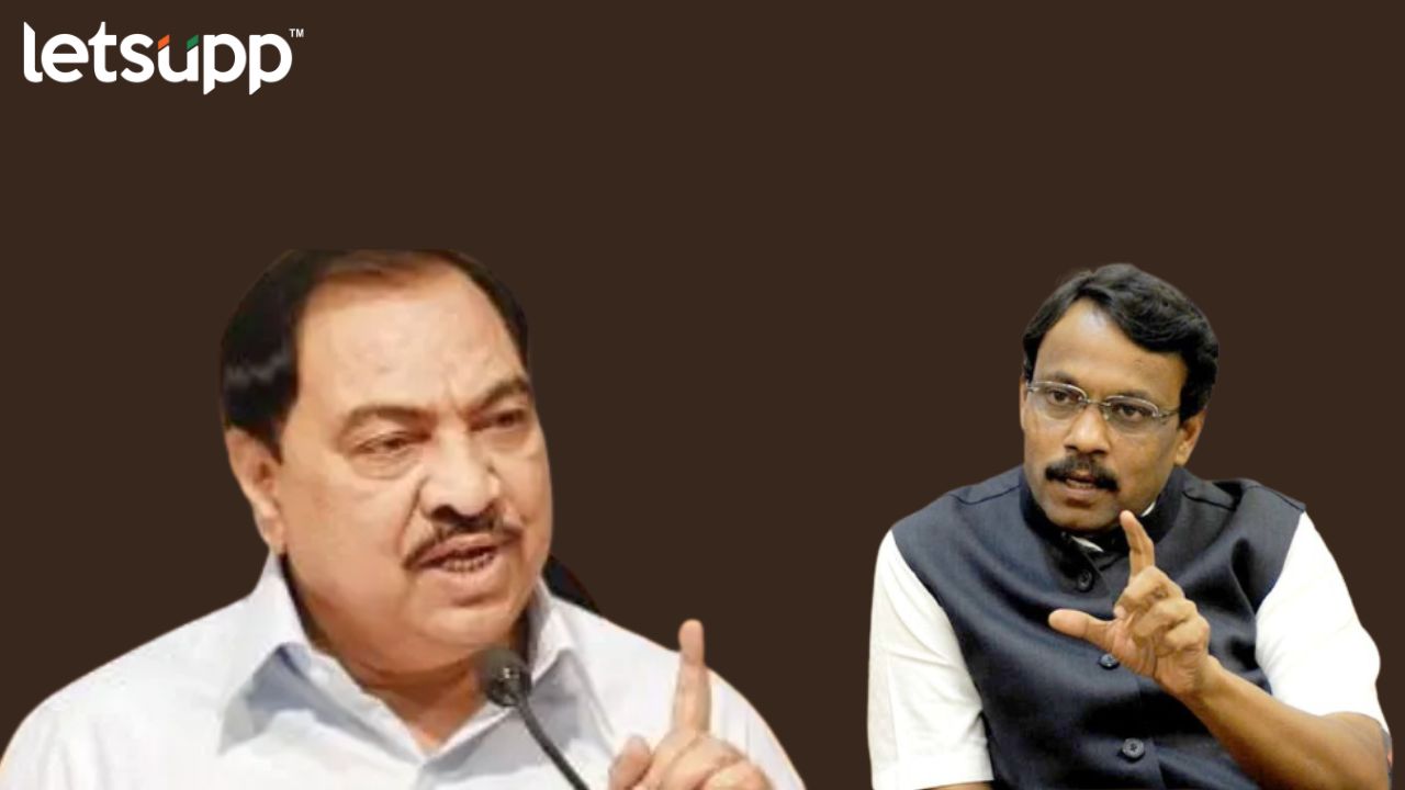 Eknath khadse : माघारी फिरणार नाही! तावडेंची ऑफर धुडकावतं खडसेंनी कापले परतीचे दोर Eknath