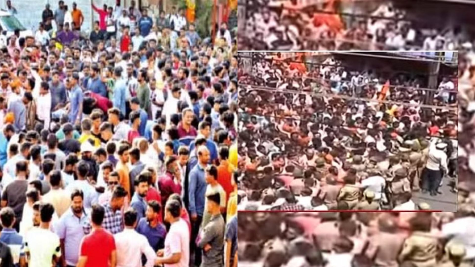 kolhapur bandh called by Hindutva organizations turned violent and incidents of stone pelting