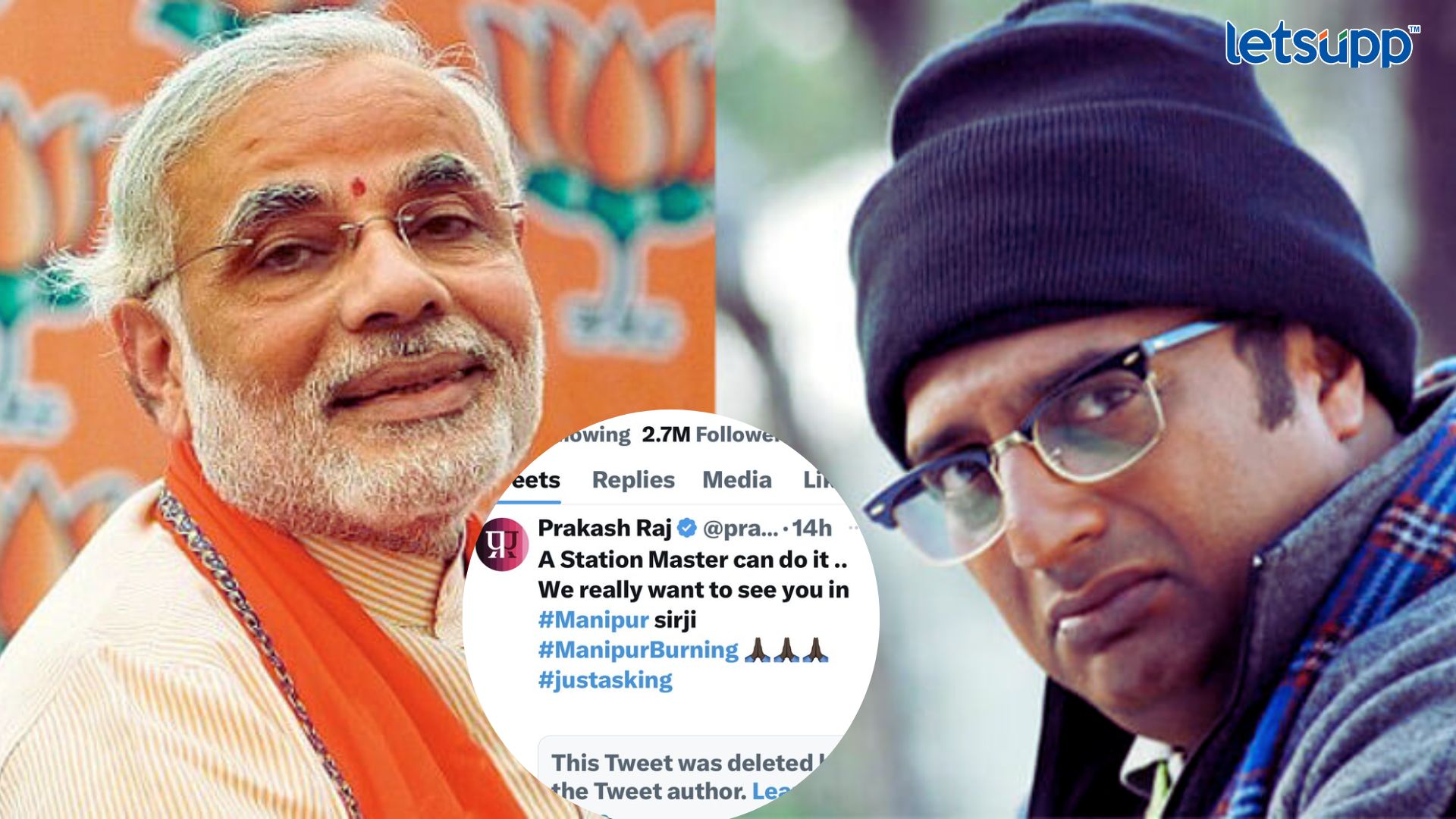 Prakash Raj यांच्या उत्तरामुळे पंतप्रधान मोदींची ‘ती’ पोस्ट डिलीट? Screenshots Viral Prakash Raj
