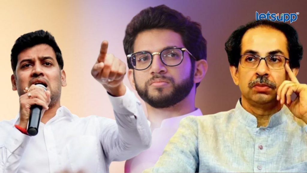 Shrikant Shinde Uddhav Thackeray Aditya Thackeray
