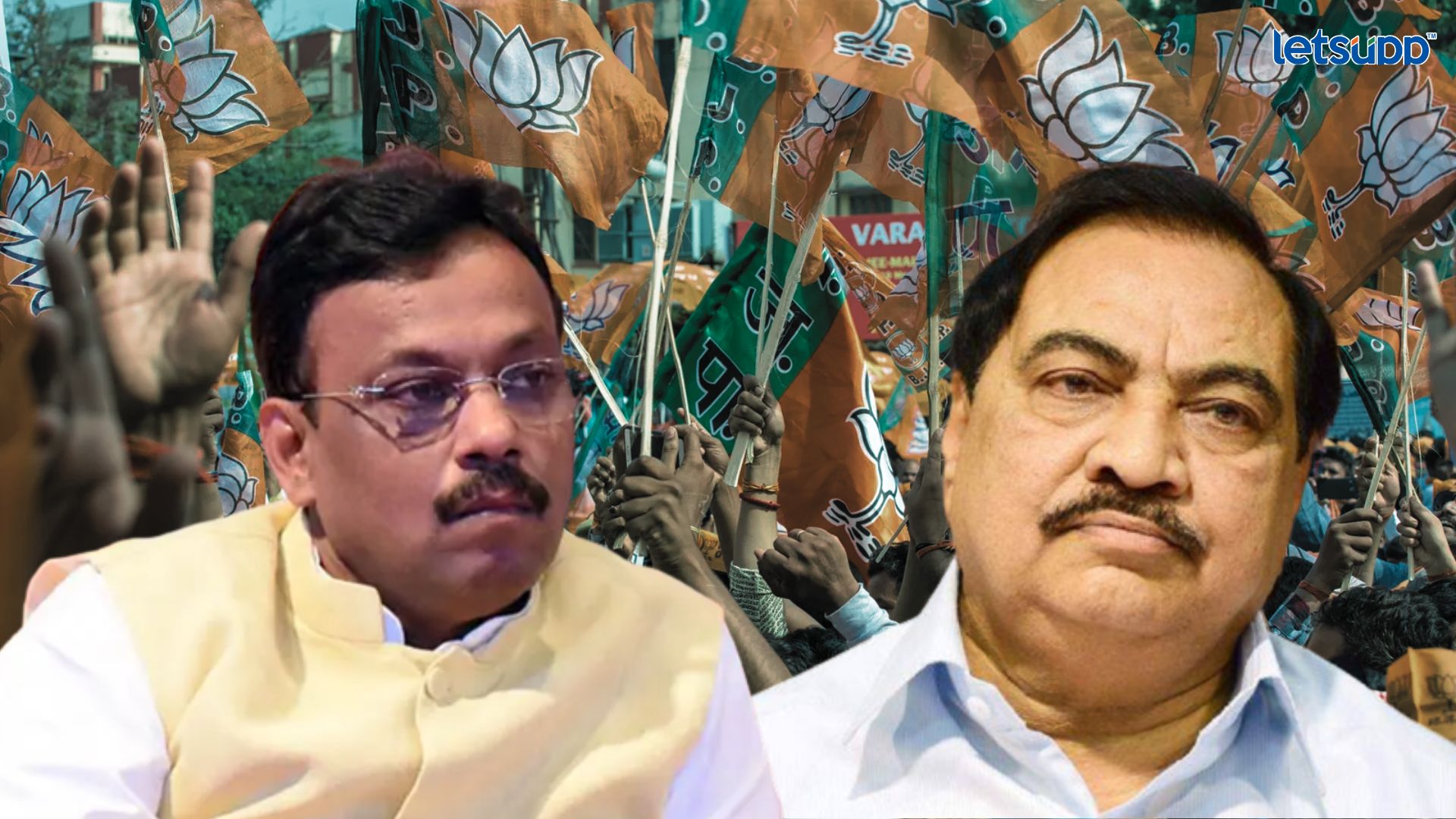 Vinod Tawade, Eknath Khadse