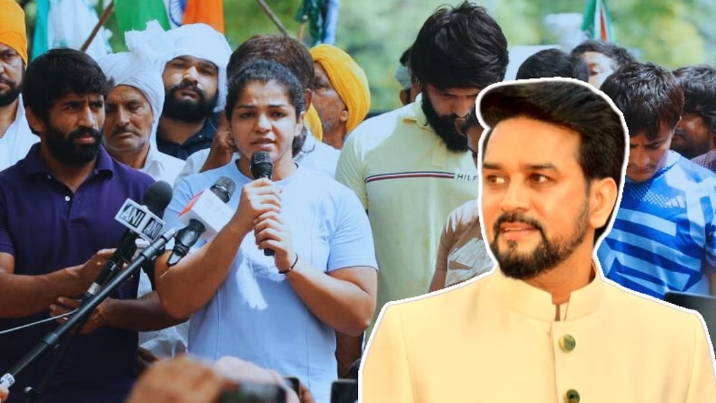 Anurag Thakur Meets Wrestler: केंद्र सरकार नरमले, कुस्तीपटूंवरील FIR मागे घेणार, मंत्री अनुराग ठाकूरसोबत कुस्तीपटूंची चर्चा Anurag Thakur Meets Wrestler