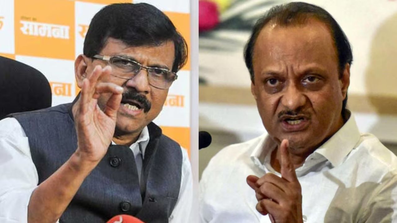Ajit Pawar And Sanjay Raut