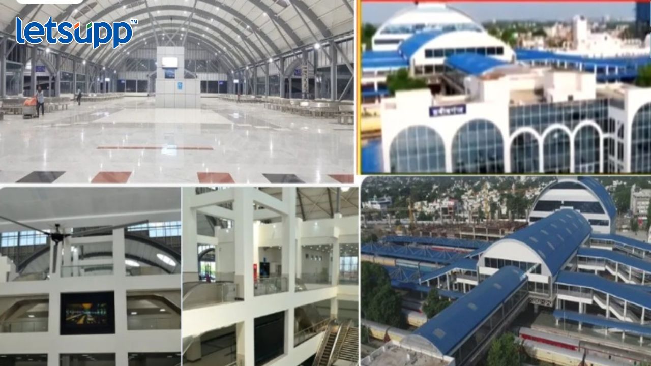 5 स्टार इमारतीप्रमाणे दिसणारं देशातील पहिलं खासगी विमानतळ तुम्ही पाहिलय का? Private Relway