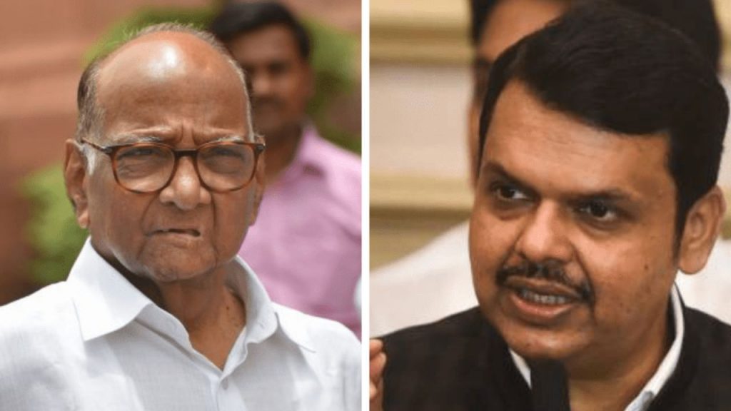 Sharad Pawar and Devendra Fadnavis