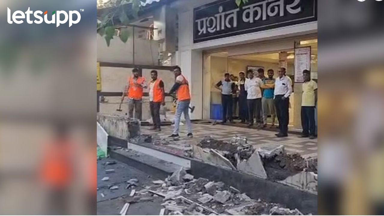 CM शिंदेंच्या सुनेशी वाद झाला अन् थेट पालिकेचे अधिकारी हातोडा घेऊन धडकले Shrikant