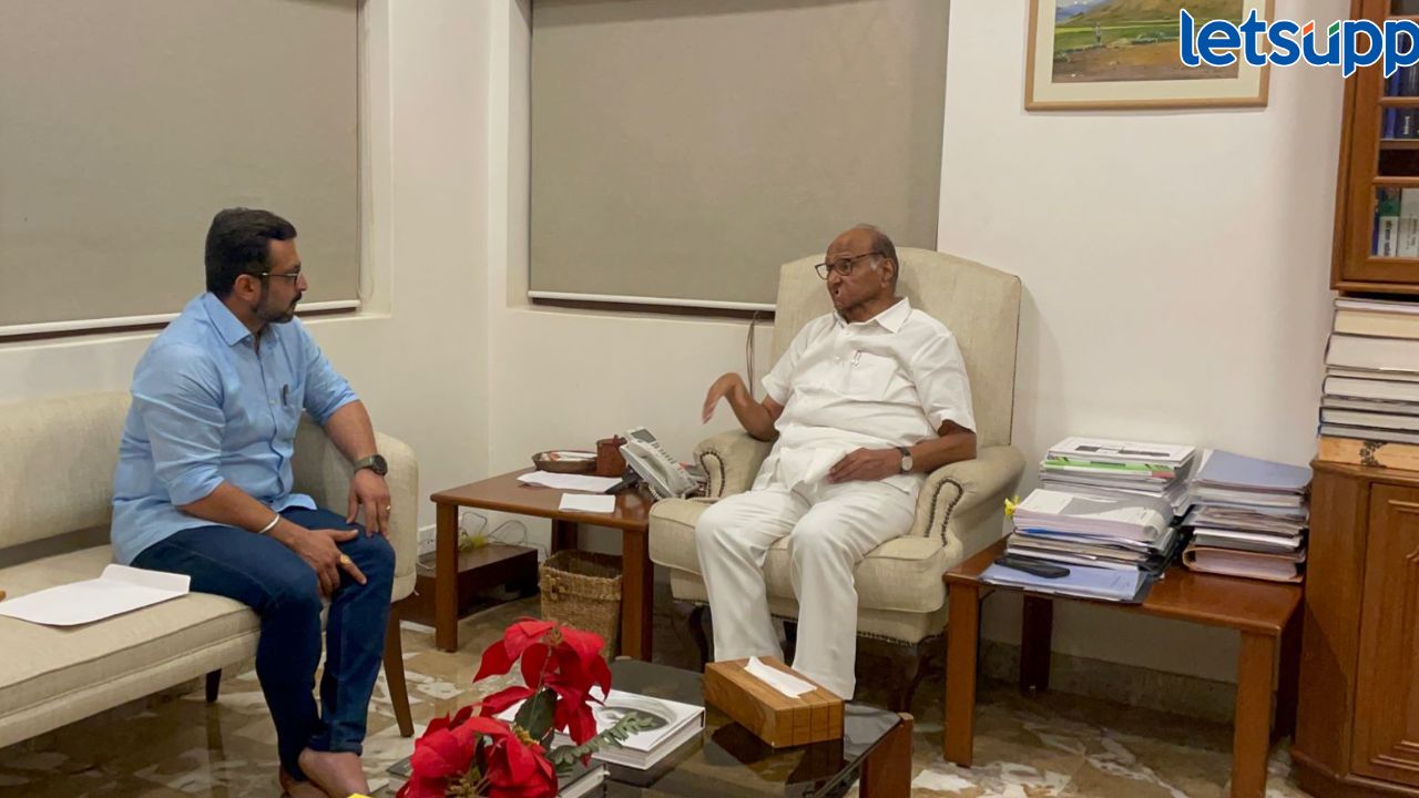 NCP Chief Sharad Pawar refused to accept resignation of NCP MP Dr. Amol Kolhe