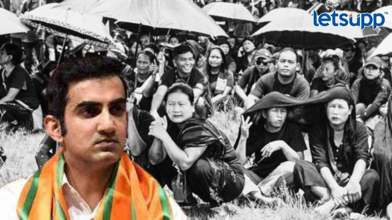 Manipur violence : भारतीय म्हणवून घ्यायची लाज वाटते, गौतम गंभीरनेही व्यक्त केला संताप… Gautam Gambhir