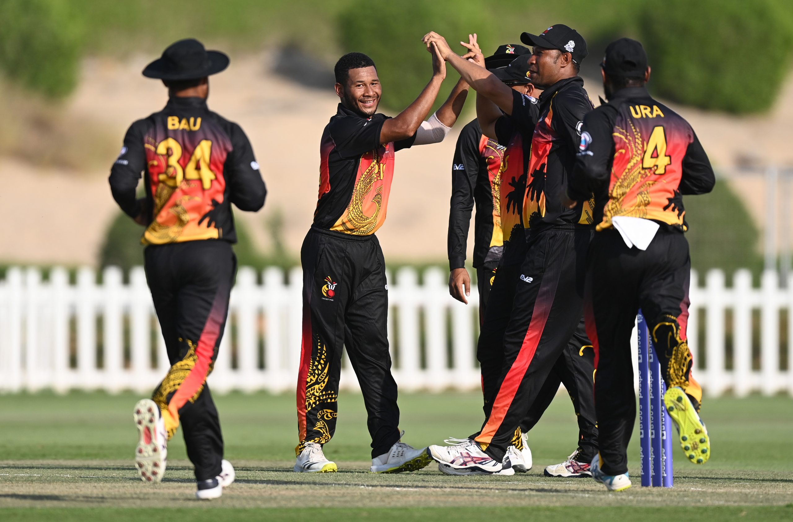 Papua New Guinea V Ireland: Warm Up Match   ICC Men's T20 World Cup 2021