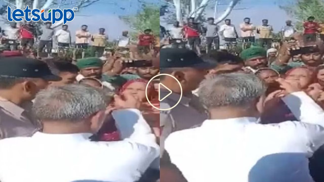 Video : पुरामुळे नागरिकांचे हाल! संतप्त महिलेने आमदाराच्या थेट कानशिलातच लगावली… Harayana Flood Over