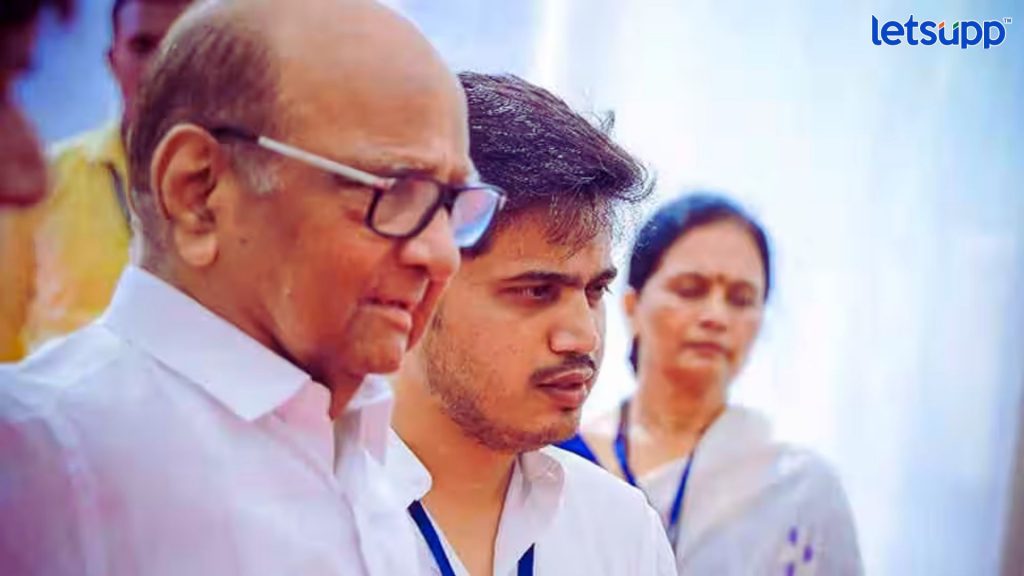 शरद पवार हे ‘ओबीसी’? व्हायरल दाखल्याने खळबळ; रोहित पवार यांचा भाजपवर गंभीर आरोप