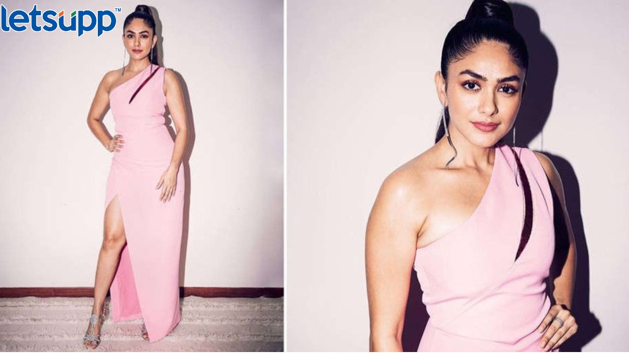 Mrunal Thakur; किलर पोजमध्ये मृणाल ठाकूर, पहा क्लासी लूक Mrunal Thakur