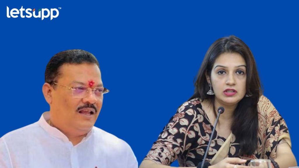 Prayanka Chaturvedi & Sanjay Shirsath