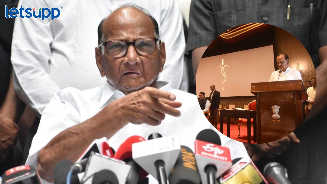 ही ‘गुगली’ नाहीतर दरोडाच, अजित पवारांच्या शपथविधीवर शरद पवारांचा घणाघात Sharad Pawar Press