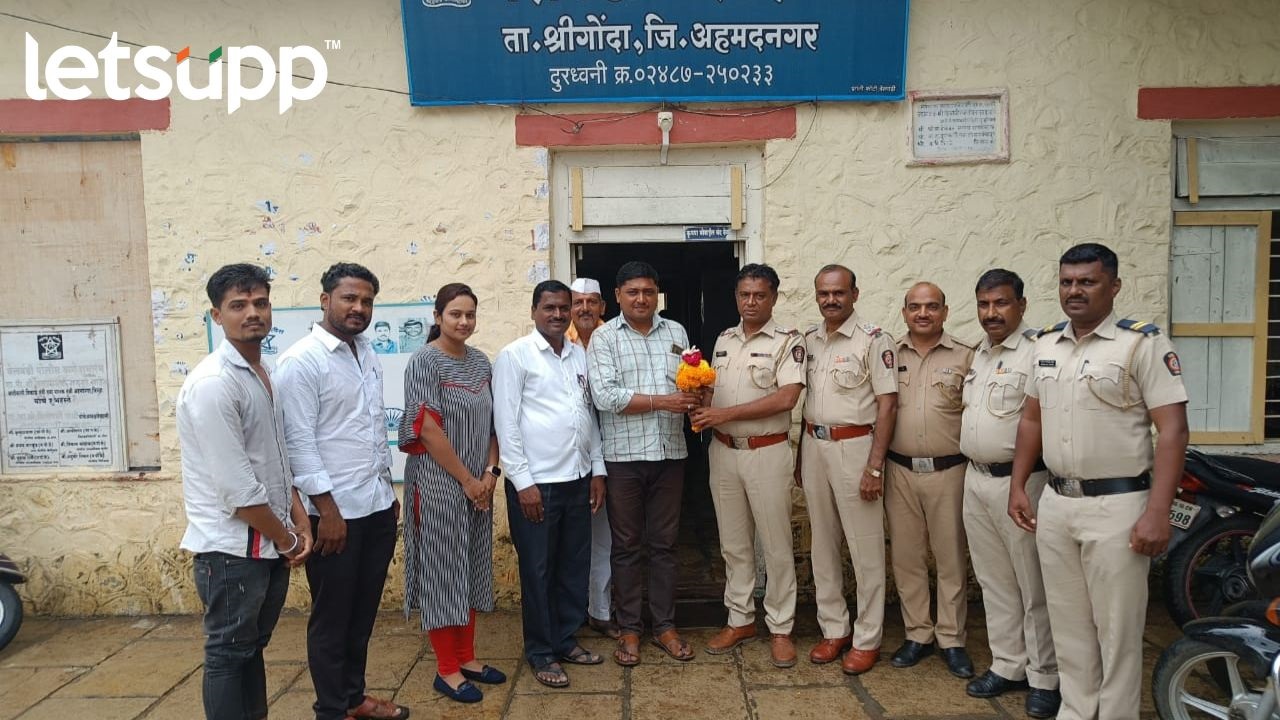 Ahmednagar News : पोलिस मित्रांनी चोरट्यांचा डाव हाणून पाडला, सिनेस्टाईल पाठलाग करून गाठलं पण.., Shrigonda Crime News