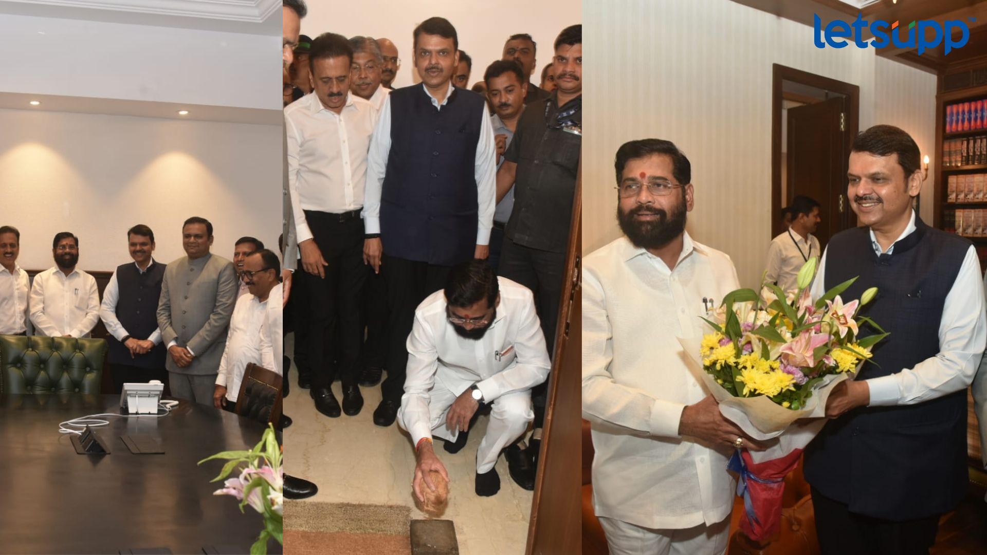 उद्घाटन फडणवीसांच्या दालनाचं मात्र, नारळ वाढवला एकनाथ शिंदेंनी Letsupp Image 2023 07 17T131116.971