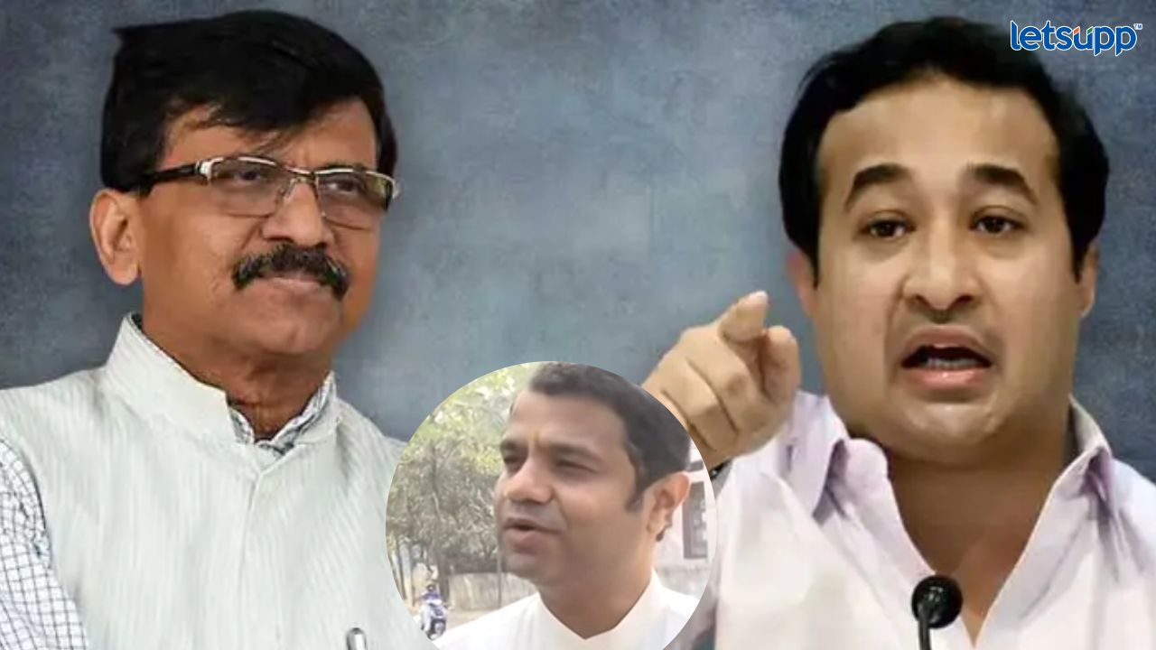 संजय राऊत हिजाब घालून देशाबाहेर पळून जातील; नितेश राणेंचा घणाघात Sanjay Raut Nitesh Rane
