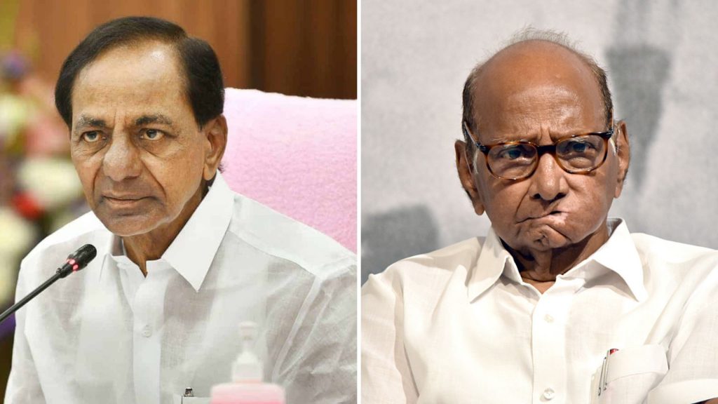 KCR, Sharad Pawar