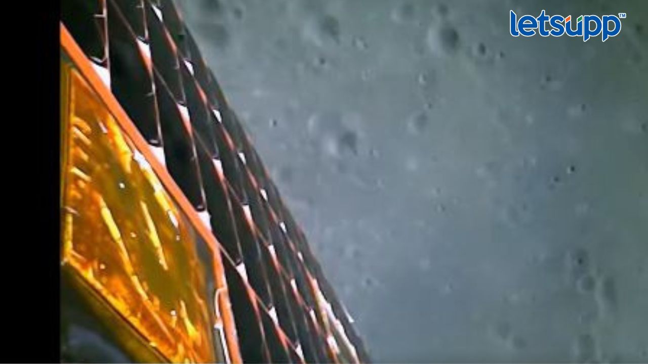 Chandrayan Video : लॅंडरने पाठवला चंद्रावरचा पहिला व्हिडिओ; ISRO चे ट्वीट Sana Khan (5)