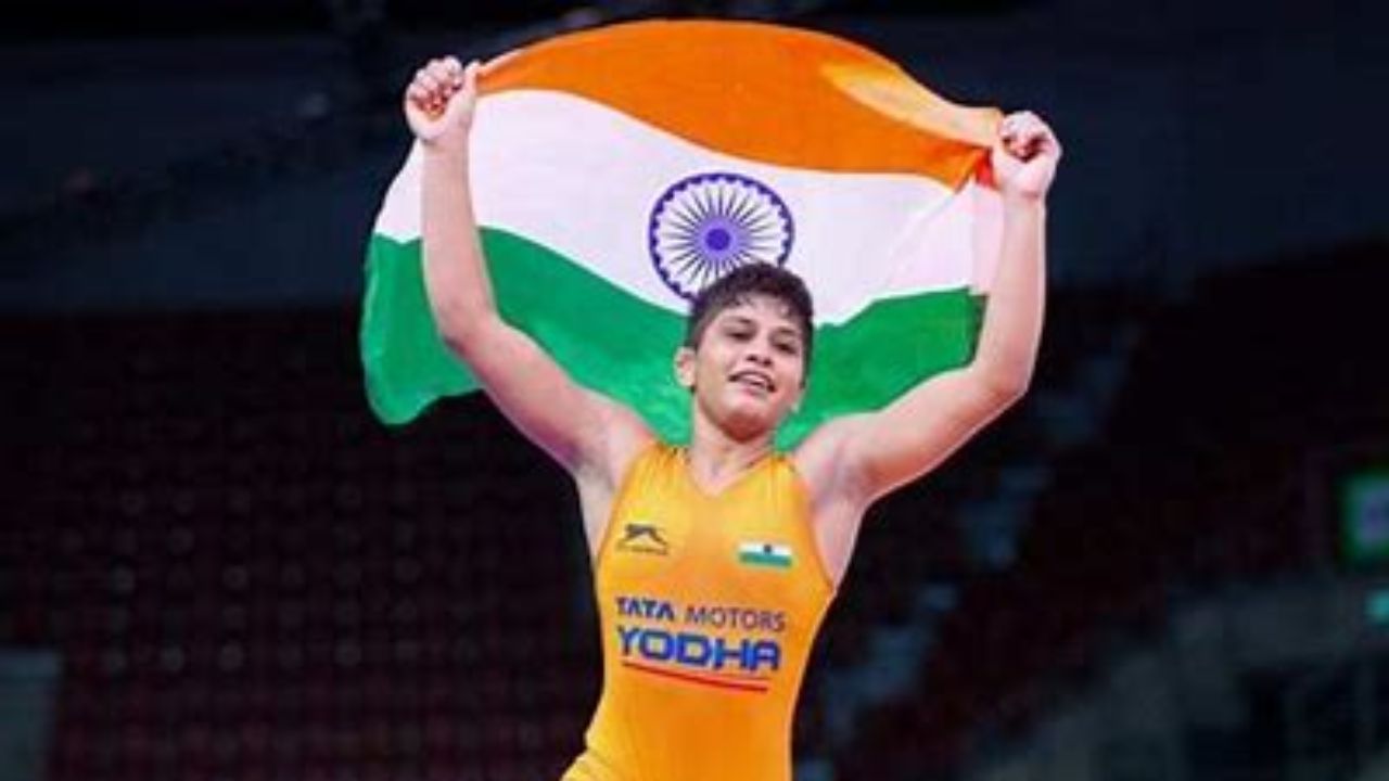 अभिमानास्पद! अंतिम पंघालने रचला इतिहास; जागतिक कुस्तीस्पर्धेत ठरली विश्वविजेता Antim Panghal