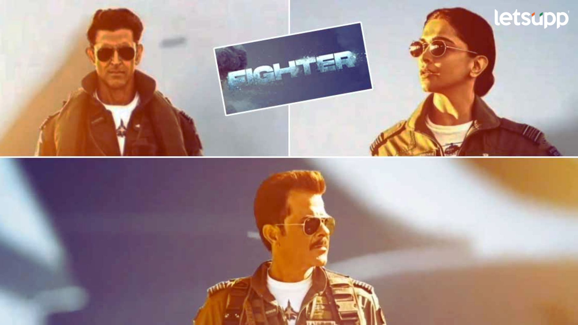 ‘Fighter’ सिनेमाचे मोशन पोस्टर प्रदर्शित; दीपिका, हृतिक अन् अनिक कपूर यांच्या लूकनं वेधलं लक्ष Fighter motion poster