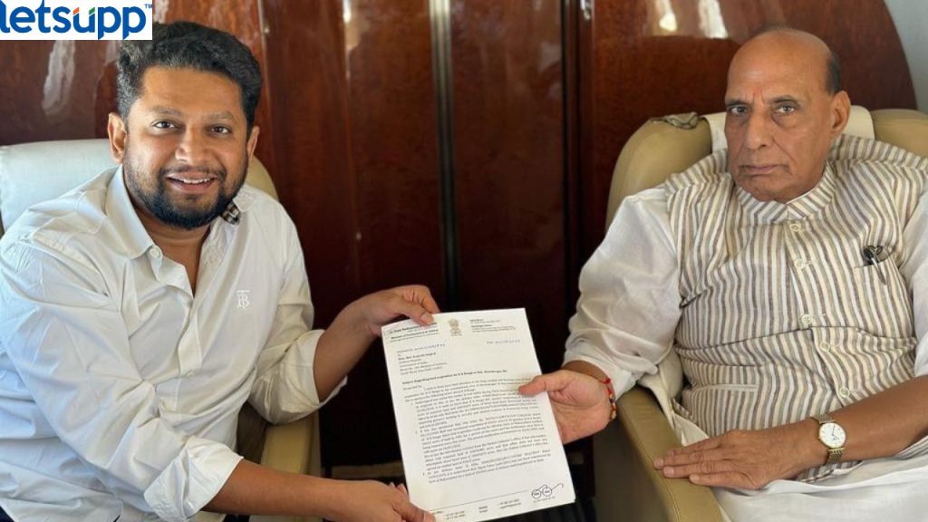 Sujay Vikhe And Rajnath Sing Kk Range