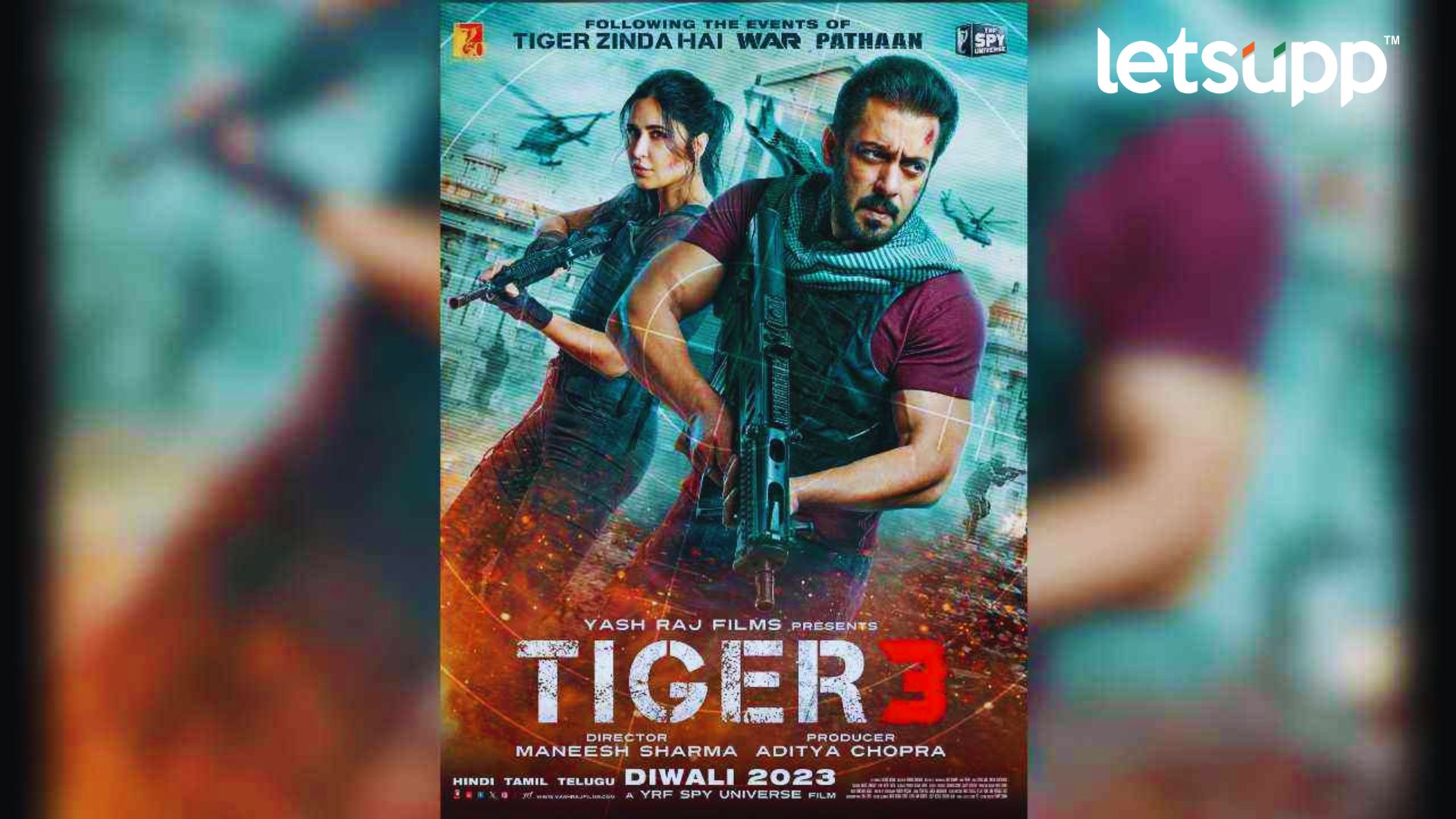 Tiger 3 First Poster Out