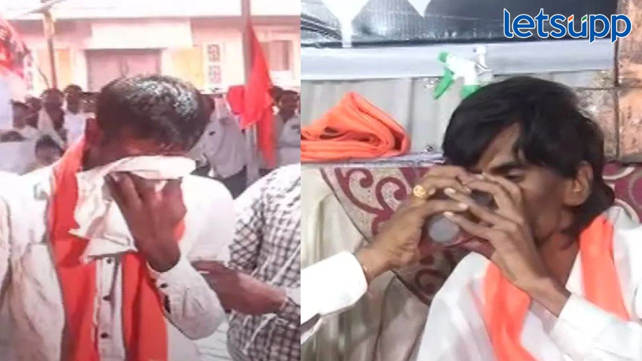 Maratha reservation : संभाजीराजेंचा अन् समाजाचा राखला मान, जरागेंनी घेतला पाण्याचा घोट