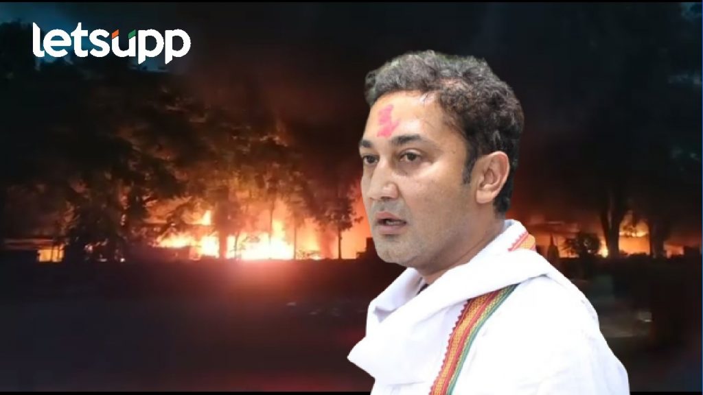 बीडमध्ये भडका, आमदार क्षीरसागरांचे घर, कार्यालय पेटवले