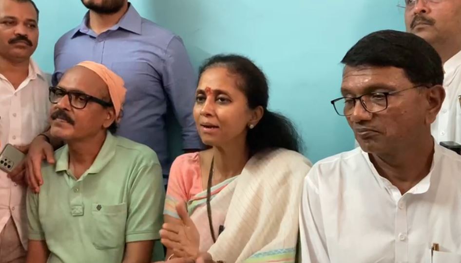 Supriya Sule Meet Herambh Kulkarani