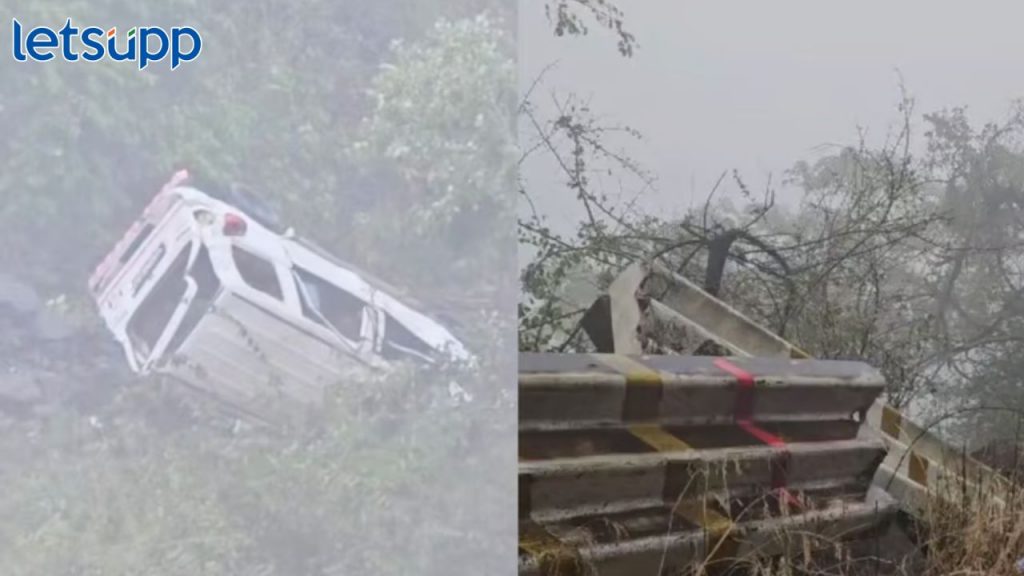 देवदर्शनावरून परतणाऱ्या भाविकांच्या कारला अपघात, चौघांचा मृत्यू, तर 7 गंभीर जखमी