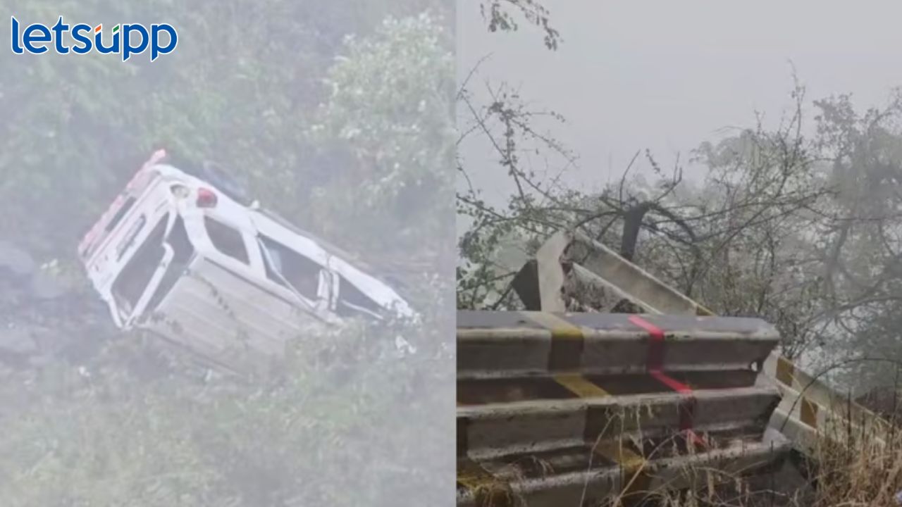 देवदर्शनावरून परतणाऱ्या भाविकांच्या कारला अपघात, चौघांचा मृत्यू, तर 7 गंभीर जखमी