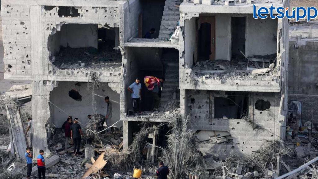 Israel Hamas War : गाझात युद्ध थांबवण्याची मागणी करणारा ठराव संयुक्त राष्ट्र सुरक्षा परिषदेत मंजूर