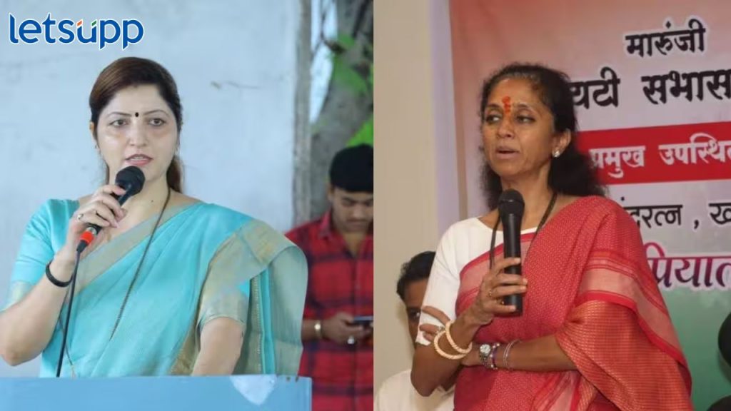 'दादासमोर नाक उचलून...'; अपात्रता प्रकरणावरून चाकणकरांचा सुळेंना टोला