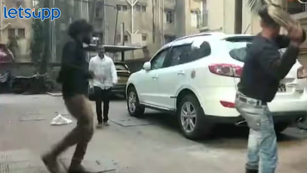 वाद पेटला! दत्ता दळवींच्या गाडीची अज्ञातांकडून तोडफोड; ठाकरे गट आक्रमक, 'जशास तसं उत्तर..,'