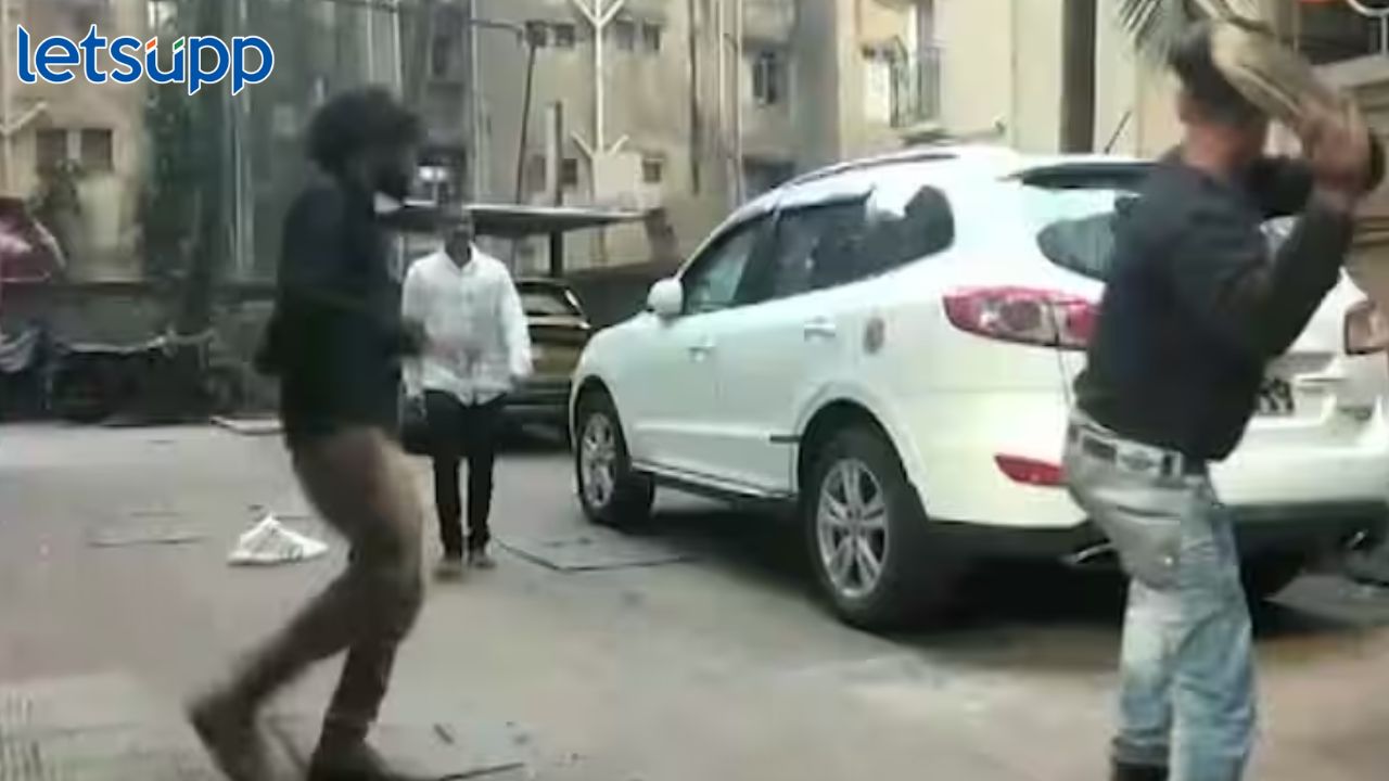 वाद पेटला! दत्ता दळवींच्या गाडीची अज्ञातांकडून तोडफोड; ठाकरे गट आक्रमक, 'जशास तसं उत्तर..,'